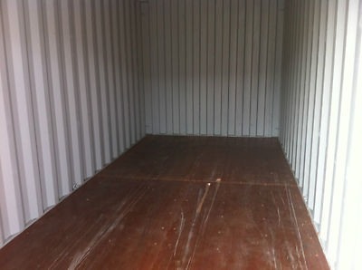 Inside 20 Foot Self Storage Container Inside 20 Foot Self Storage Container